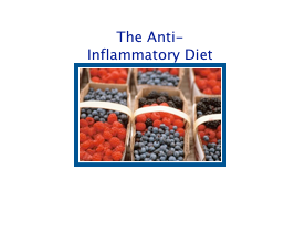 The Anti-Inflammatory Diet
￼